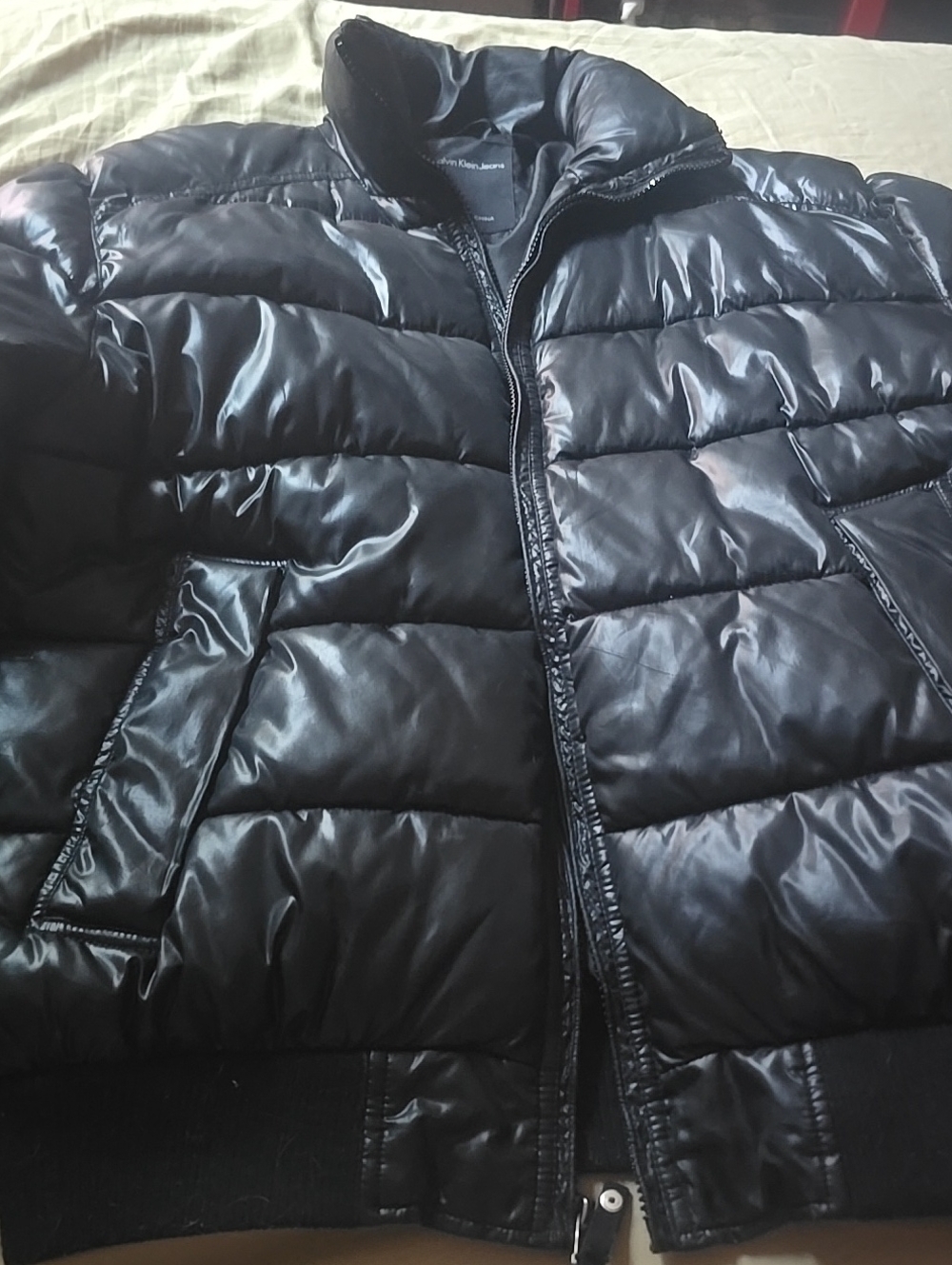 Calvin Klein Black Quilted Puffer Jacket